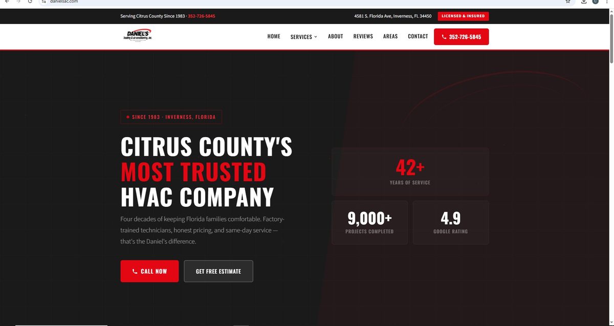 Daniel's AC website